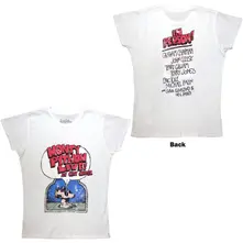 Ladies T-Shirt: LIVE At City Centre (White) (Back Print) thumbnail