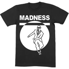 MADNESS, Tričko Dancing Man, Unisex, Čierna