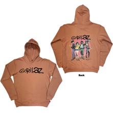Mikina Unisex Unplugged Pullover Hoodie: Group Circle Rise (Pink) (Back Print)