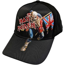 Iron Maiden, Šiltovka The Trooper, Unisex, Čierna