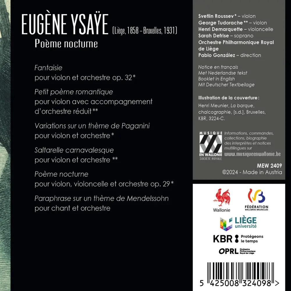 YSAYE: POEME NOCTURNE