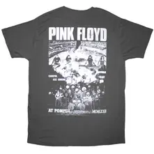 Unisex T-Shirt: Pompeii Collage (Charcoal Grey) (Back Print) thumbnail