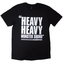 MADNESS, Tričko Heavy Heavy, Unisex, Čierna