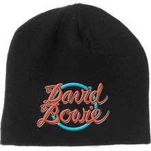 David Bowie, Čapica 1978 World Tour Logo, Unisex, Čierna