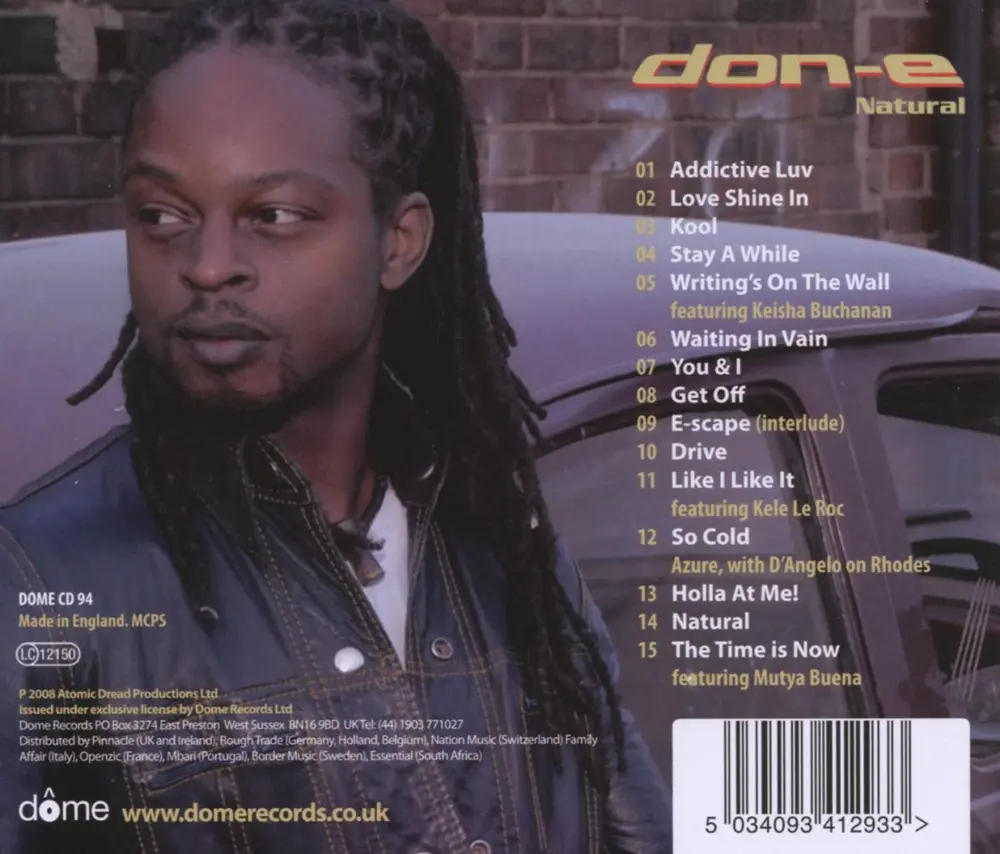Don-E – E - NATURAL (CD)