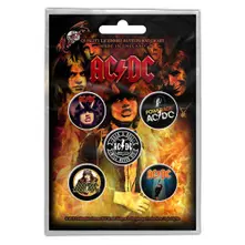 AC/DC – Highway to Hell (Button Badge Pack) (Odznak)