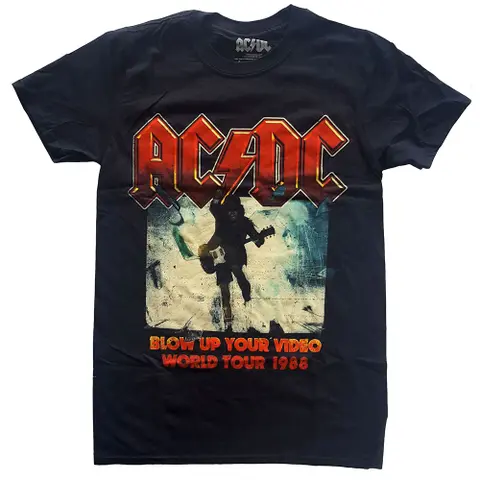 AC/DC – Tričko Blow Up Your Video (Čierna), Unisex, Čierna