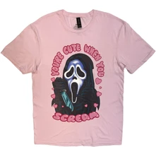 Unisex T-Shirt: You're Cute When You Scream (Black) thumbnail