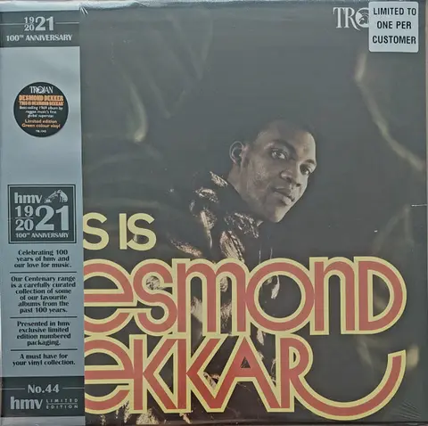 Desmond Dekker & The Aces – Vinyl THIS IS DESMOND DEKKAR (Green Vinyl)