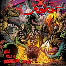 Raven, Vinyl ALL HELL'S BREAKING LOOSE