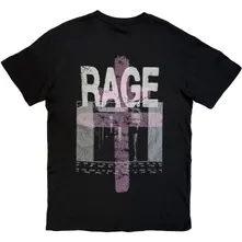 Unisex T-Shirt: Rage (Black) (Back Print) thumbnail