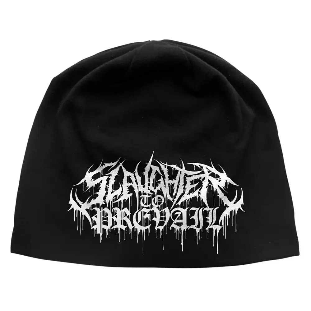 Unisex Beanie Hat: Logo (Black)