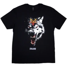 Falling In Reverse, Tričko Wolf, Unisex, Čierna