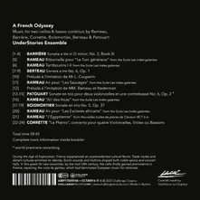 A FRENCH ODYSSEY - MUSIC FOR TWO CELLOS BY RAMEAU, BARRIERE, CORRETTE, BOISMORTIER, BERTEAU & PATOUART thumbnail