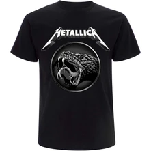 Metallica, Tričko Black Album Poster, Unisex, Čierna