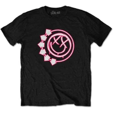 Blink 182, Tričko Six Arrow Smiley, Dieťa, Čierna