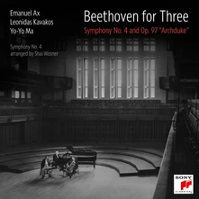 CD Beethoven For Three: Symphony No. 4 and Op. 97 "Archduke"