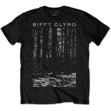Biffy Clyro, Tričko Tree, Unisex, Čierna