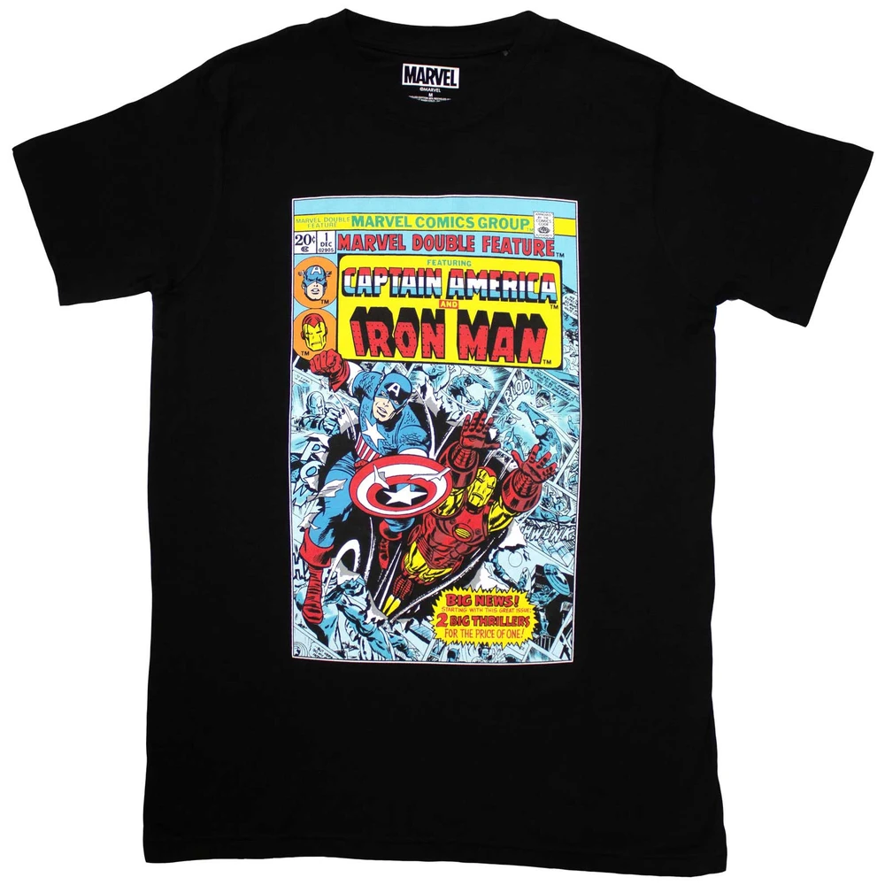 Captain America & Iron Man Comic Cover
