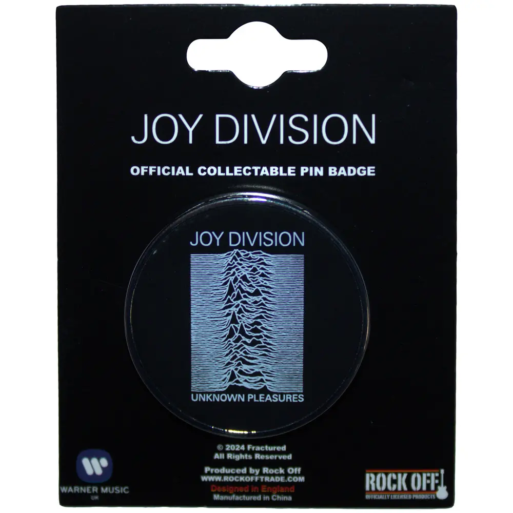 Joy Division – Unknown Pleasures (Odznak)