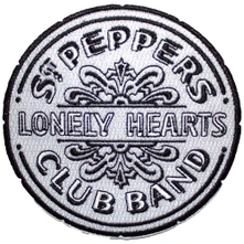Nažehlovačka Sgt Pepper Drum B&W