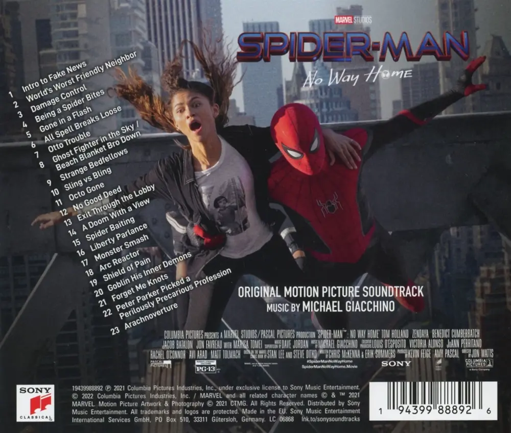 Spider-Man: No Way Home (Original Motion Picture Soundtrack)