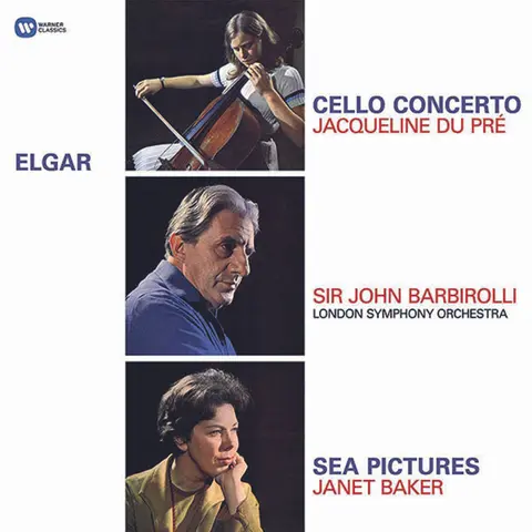 Jacqueline du Pré – Vinyl ELGAR: CELLO CONCERTO, SEA PICTURES