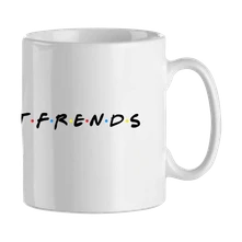 Adiss, Hrnček Adiss - Hrnček BestFrends, Unisex, Biela