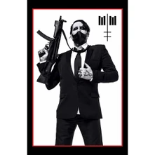 Marilyn Manson, Plagát Machine Gun
