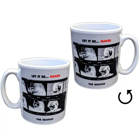 Unboxed Mug: Let It Be Naked (White)