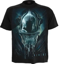 Alien, Tričko Xeno Morph, Unisex, Čierna