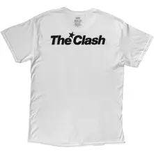 Unisex T-Shirt: London Calling Press Photo (White) (Back Print) thumbnail