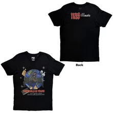 Tričko Unisex T-Shirt: The World Is Yours (Black) (Back Print)