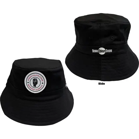 Unisex Bucket Hat: Marchin' Fist (Black)