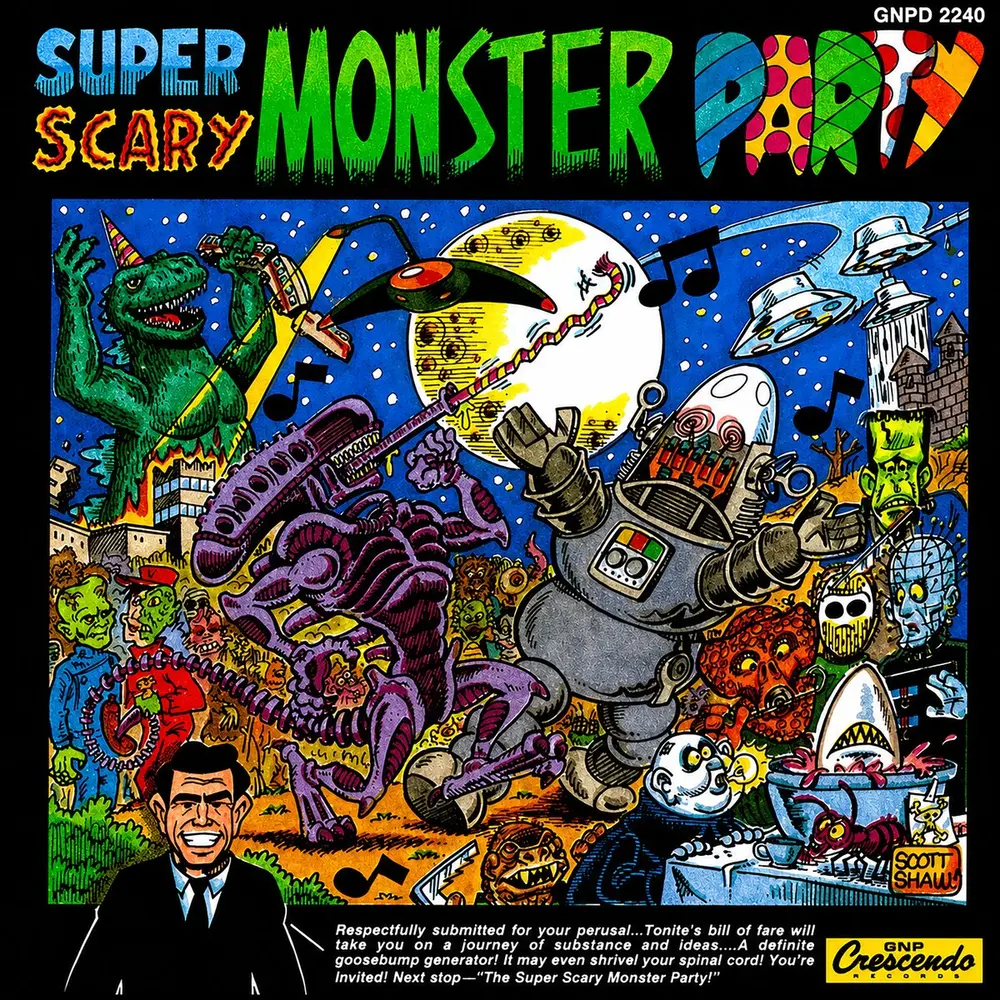 SUPER SCARY MONSTER PARTY: SPOOKY TV AND MOVIE THEMES