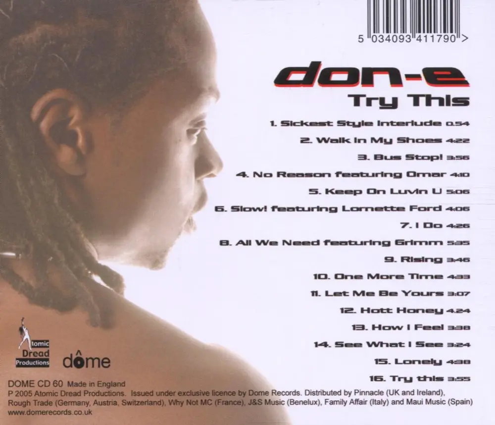 Don-E – E - TRY THIS (CD)