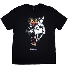 Falling In Reverse, Tričko Wolf, Unisex, Čierna