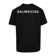 Šorty, Tričko BALIMSICIGA, Muž, Čierna