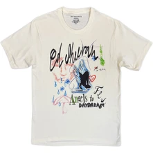 Ed Sheeran, Tričko Angels To Daydream, Unisex, Natural
