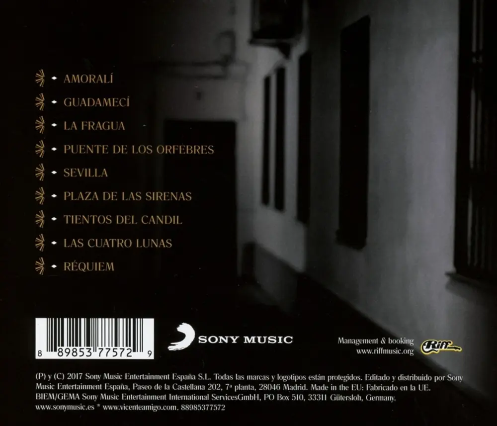Vicente Amigo – Memoria De Los Sentidos (CD)