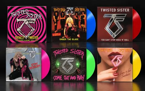 Twisted Sister – Vinyl TOTALLY TWISTED - THE STUDIO ALBUMS 1982-1987