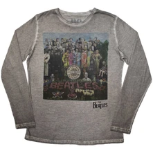 Tričko s dlhým rukávom Sgt Pepper Stone Wash