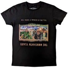 Neil Young, Tričko Monsanto Years, Unisex, Čierna