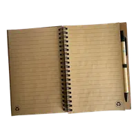 Office Essentials – Cork Notebook with Pen (Notepad)