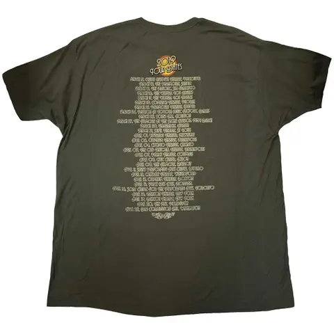 Nick Mason's Saucerful of Secrets – Tričko Tour 2019 (Zelená), Unisex, Zelená