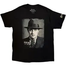 Unisex T-Shirt: Bugsy (Black) (Sleeve Print) thumbnail