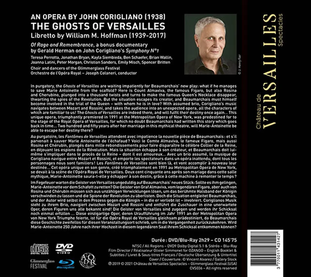 JOHN CORIGLIANO: THE GHOSTS OF VERSAILLES