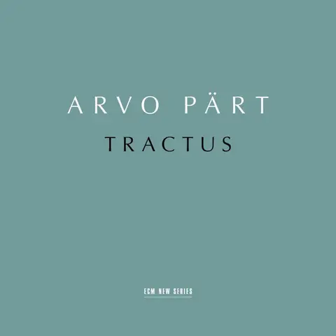 Estonian Philharmonic Chamber Choir – CD ARVO PART: TRACTUS