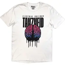 Unisex T-Shirt: Tanzneid Melting Brain (White) thumbnail