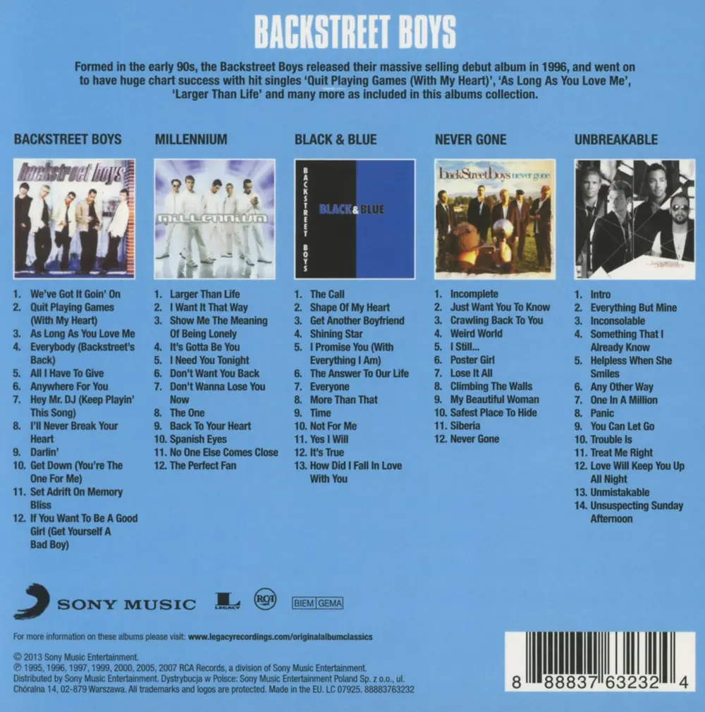 Original Album Classics (Box Set)